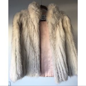 1970s Vintage Natural Fur Coat